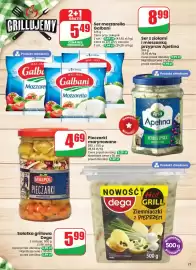 Dino gazetka tydzień 33 Strona 21: Sałatka grillowa Dega Ziemniaczki z pieprzem €5,99, Ser mozzarella Galbani €3,66