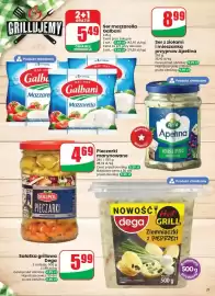 Dino gazetka tydzień 33 Strona 21: Sałatka grillowa Dega Ziemniaczki z pieprzem €5,99, Ser mozzarella Galbani €3,66