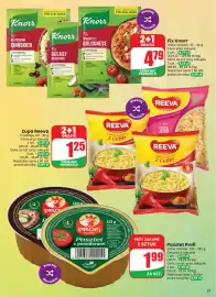 Dino gazetka tydzień 33 Strona 31: Pasztet z drobiem Profi €1,99, Zupa błyskawiczna o smaku kurczaka z curry Reeva €0,83