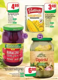 Dino gazetka tydzień 33 Strona 33: Ogórki kiszone domowym sposobem Warzyw Moc €6,99, Buraczki domowe tarte WaldiBen €4,89