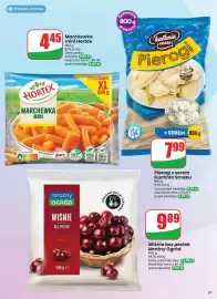 Dino gazetka tydzień 33 Strona 37: Pierogi z serem Kuchnia Smaku €7,99, Wiśnie bez pestek Mroźny Ogród €9,89