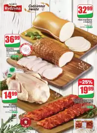 Dino gazetka tydzień 33 Strona 43: Szynka Wykwintna Agro Rydzyna €36,99, Filet maślany z indyka Agro Rydzyna €32,99