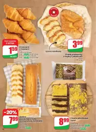 Dino gazetka tydzień 33 Strona 48: Babka piaskowa z nutą pomarańczy Amicake €7,99, Croissant z masłem €1,59