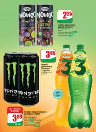 Dino gazetka tydzień 33 Strona 5: Napój gazowany Hortex Wowoc jagoda & lulo €2,25, Napój energetyzujący Monster Energy €3,89