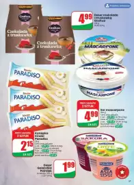 Dino gazetka tydzień 33 Strona 51: Ser mascarpone Mlekpol €4,99, Deser Galaretka Polmlek Sakura €1,99
