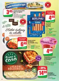 Dino gazetka tydzień 33 Strona 56: Danie kotlet drobiowy De Volaille Virtu €6,49, Lasagne bolognese Come A Casa €14,99