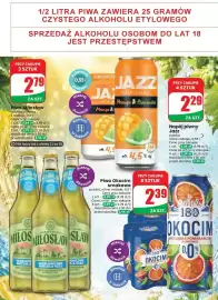 Dino gazetka tydzień 33 Strona 57: Napój piwny Jazz Mango & Limonka €2,29, Piwo bezalkoholowe Miłosław Matcha & Yuzu €2,79