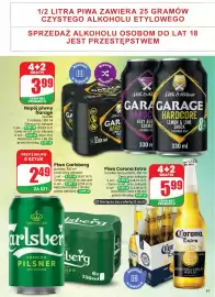Dino gazetka tydzień 33 Strona 61: Piwo Carlsberg Pilsner €2,49