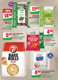 Dino gazetka tydzień 33 Strona 64: Mieszanka orzechowa szlachetna Bakal €11,99, Popcorn do mikrofali solony Helio 3-pak €4,39