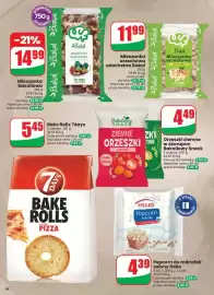Dino gazetka tydzień 33 Strona 64: Mieszanka orzechowa szlachetna Bakal €11,99, Popcorn do mikrofali solony Helio 3-pak €4,39