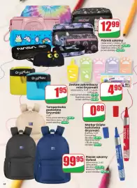 Dino gazetka tydzień 33 Strona 68: Plecak szkolny Oxford €99,95, Zestaw zakreślaczy mini Gryzmaki €4,95