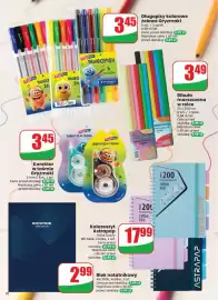 Dino gazetka tydzień 33 Strona 70: Bibuła marszczona w rolce €3,49, Długopisy kolorowe żelowe Gryzmaki €3,45