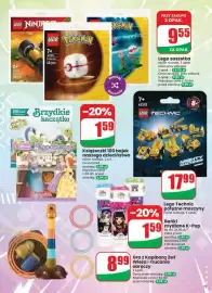 Dino gazetka tydzień 33 Strona 71: Klocki Lego Technic potężne maszyny €17,99, Lego saszetka €9,55
