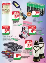 Dino gazetka tydzień 33 Strona 73: Latarka mini brelok LED €5,99, Baterie alkaliczne E-Volt Aa LR6 €7,99
