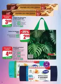 Dino gazetka tydzień 33 Strona 74: Papier do pieczenia w arkuszach Liff €3,99, Worki na śmieci z uszami Stella €4,49