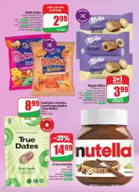 Dino gazetka tydzień 33 Strona 8: Żelki Deliss Dżdżo €2,99, Rogal Milka Choco Croissant Vanilla Flavour €3,99