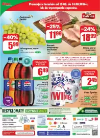 Dino gazetka tydzień 33 Strona 85: Boczek wieprzowy bez kości €11,99, Piwo Żywiec €2,45
