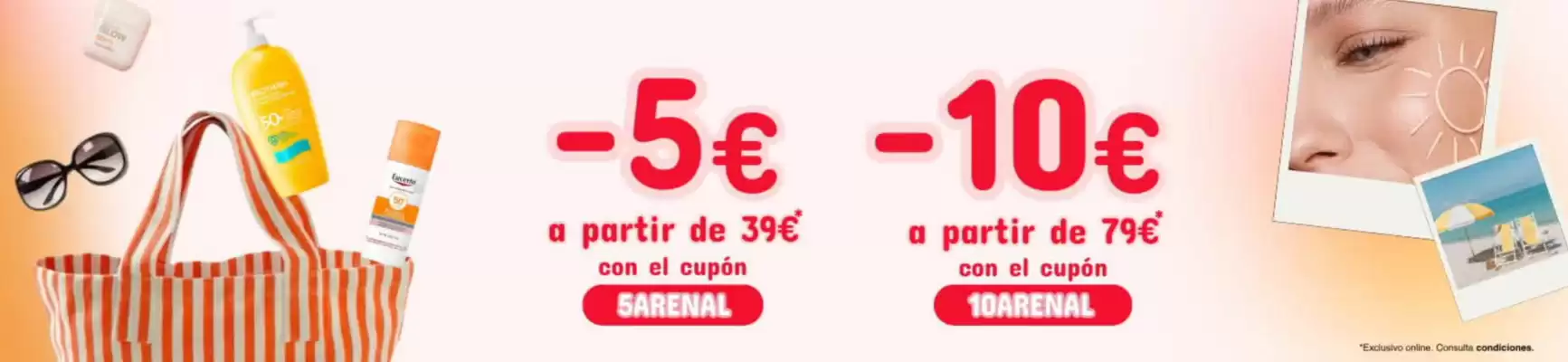 Folleto Arenal Perfumerías (válido hasta el 17-08)