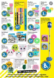 Catálogo TEDi Página 17: Stretch Ninja €2,00, Hot Wheels distintos modelos €1,50