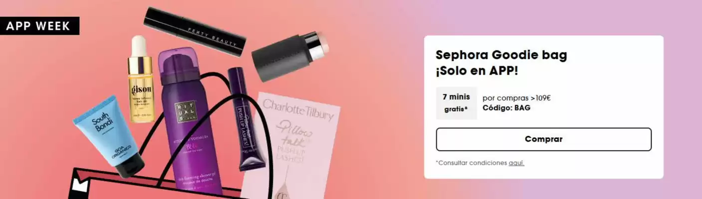 Sephora (válido hasta el 16-08)