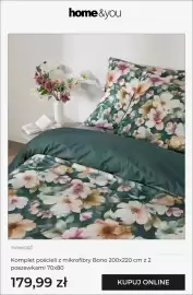 Home&You gazetka Strona 9: Komplet pościeli z mikrofibry Bono home & you €179,99