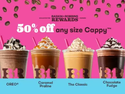 Baskin Robbins (válido hasta 15-08)