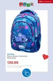 Smyk gazetka Strona 2: Plecak szkolny 3-komorowy Astrabag Sweet Koala €139,99