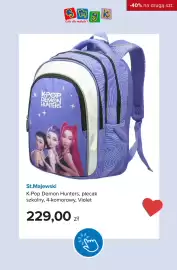 Smyk gazetka Strona 3: Plecak szkolny 4-komorowy St.Majewski K-Pop Demon Hunters Violet €229,00