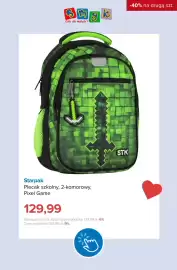 Smyk gazetka Strona 4: Plecak szkolny 2-komorowy Starpak Pixel Game €129,99