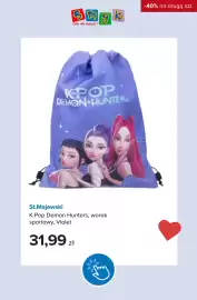 Smyk gazetka Strona 5: Worek sportowy St.Majewski K-Pop Demon Hunters Violet €31,99