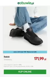Eobuwie gazetka Strona 2: Sneakersy Reebok €171,99