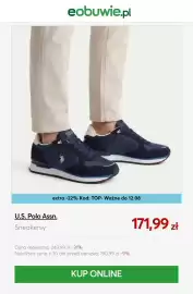 Eobuwie gazetka Strona 3: Sneakersy U.S. Polo Assn €171,99