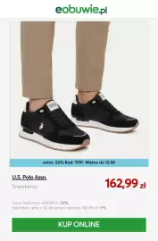 Eobuwie gazetka Strona 4: Sneakersy U.S. Polo Assn €162,99