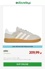 Eobuwie gazetka Strona 6: Sneakersy Adidas Spezial €209,99