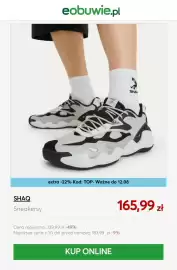Eobuwie gazetka Strona 7: Sneakersy SHAQ €165,99
