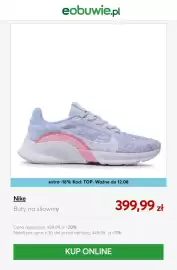 Eobuwie gazetka Strona 9: Buty na siłownię Nike SuperRep €399,99