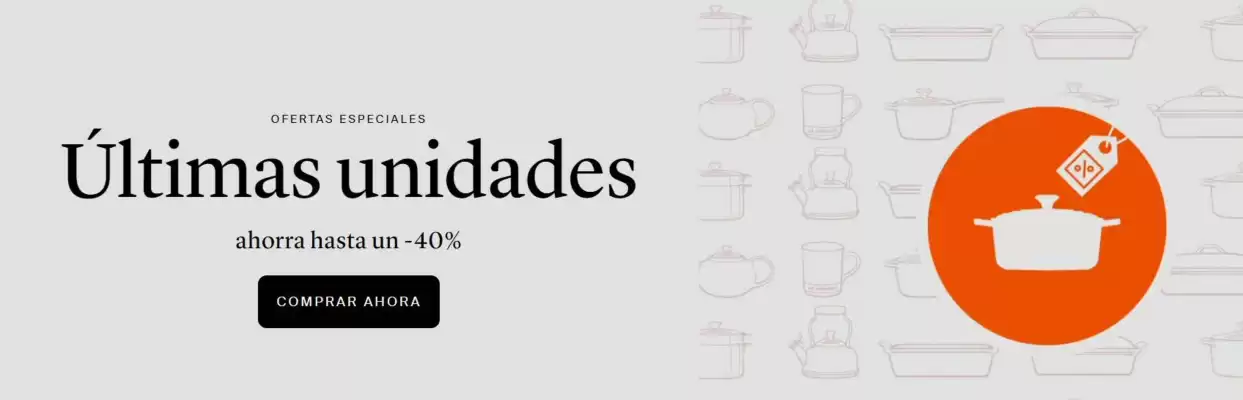 Le Creuset (válido hasta el 23-08)
