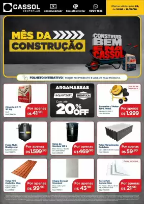 Cassol (válido até 16-08)