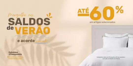 Folheto Colchões & Companhia Página 1