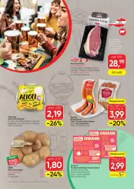 SPAR Gourmet Flugblatt Seite 3: Omami Kichererbsentofu Korean Spice €2,99, YoPongo Alioli mit Olivenöl €2,19