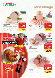 SPAR Gourmet Flugblatt Seite 6: Tann Kalbspariser €1,69, Kombiaktion €5,49