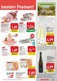 Eurospar Flugblatt Seite 3: Spar Feinstes Geflügel Hendl-Innenfilet €3,89