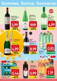 Spar Flugblatt Seite 12: Almdudler Limonaden €1,19, Römerquelle Emotion €0,92