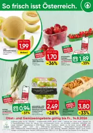Spar Flugblatt Seite 20: Despar Premium Italienische Trauben "Cotton Candy" €2,49, Würzige Eierschwammerl Klasse 1 €3,80
