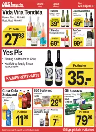 ABC Lavpris tilbudsavis uge 33 Side 4: Ace One €99,98, Øl i kassevis €79,98