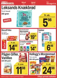 ABC Lavpris tilbudsavis uge 33 Side 8: Sukker €6,98, Den Gamle Fabrik Marmelade €19,98