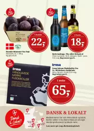 Dagli'Brugsen tilbudsavis Side 10: Irma luksus flødeboller (Sv. Michelsen) €65,00, Danske blommer fra Fejø €22,00