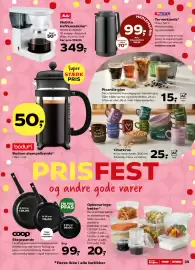 SuperBrugsen tilbudsavis uge 33 Side 39: Bodum stempelkande €50,00, Tiger Termokande €99,00