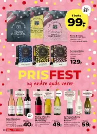 Kvickly tilbudsavis uge 33 Side 28: Spier Signature €40,00, Markgräfler eller La Collection Chardonnay €40,00