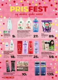 Kvickly tilbudsavis uge 33 Side 36: Fairy opvasketabs €89,00, Sanex roll-on eller Palmolive foam håndsæbe €18,00